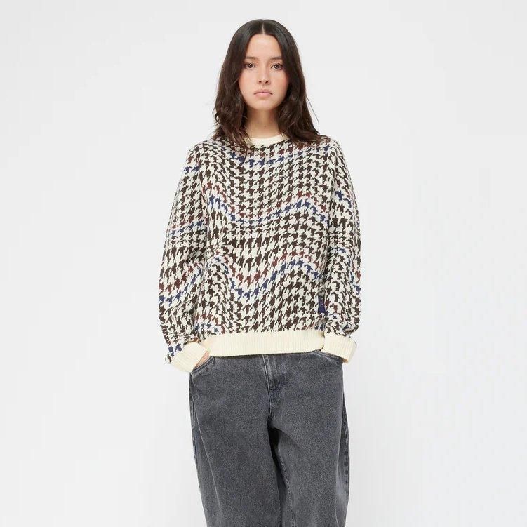 Dime Houndstooth Knit / Cream Multi (ダイム セーター/ニット