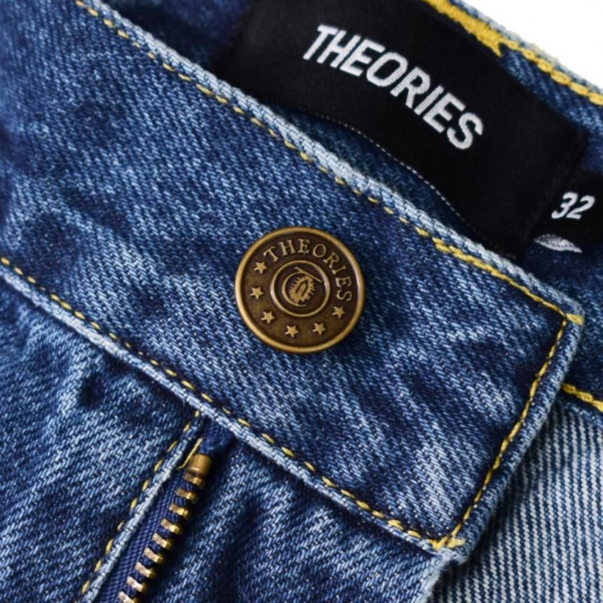 THEORIES SCRIBBLE JEANS / WASHED BLUE（セオリーズ デニムパンツ