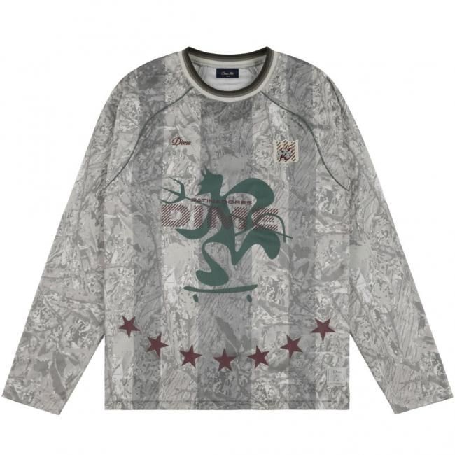 Dime Patinadores Jersey / Sage (ダイム 長袖 Tシャツ) - HORRIBLE'S