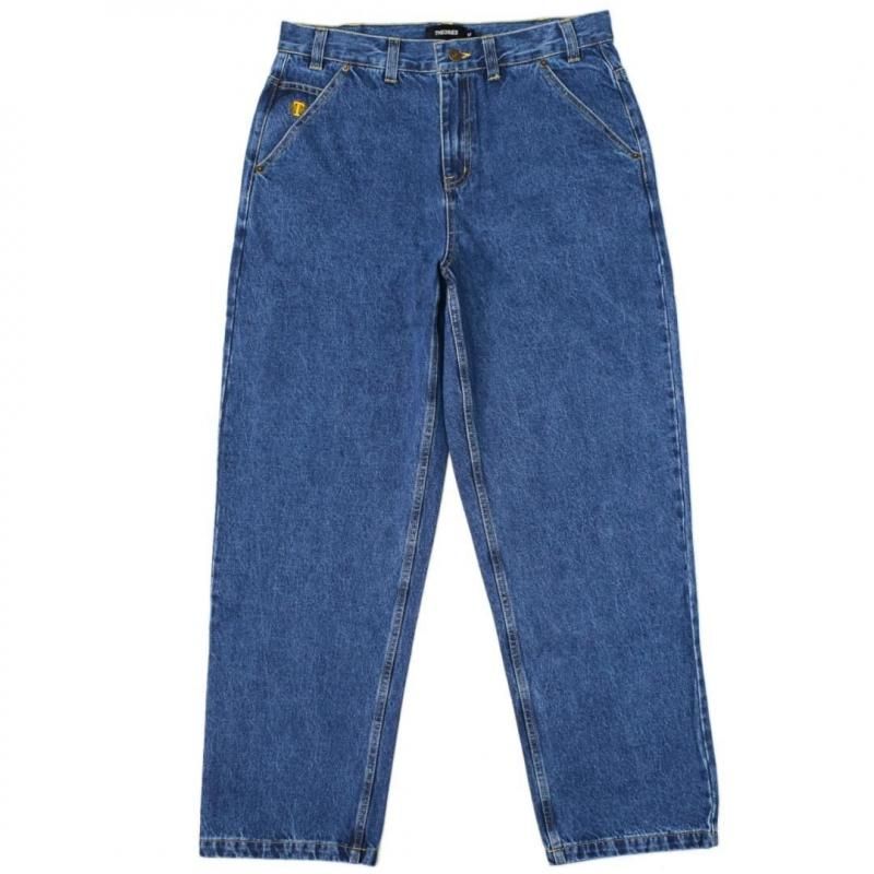 THEORIES SCRIBBLE JEANS / WASHED BLUE（セオリーズ デニムパンツ