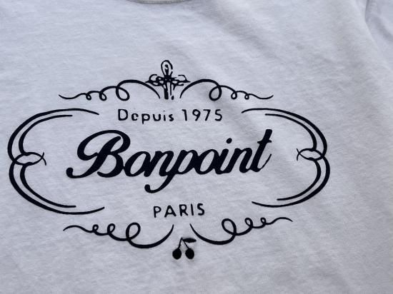 Bonpoint 2021 SS ボンポワン ヘリテージロゴ ユニセックス Tシャツ