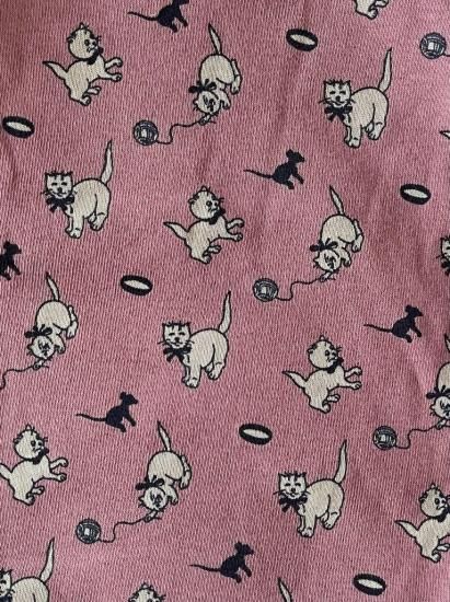 Misha and Puff◇ Baby Pattie Onesie◇ Antique Rose Cat & Mouse