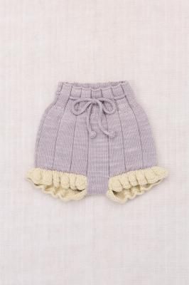 Misha and Puff◇ Baby Scallop Hem Short◇ Mist - MaRiet 