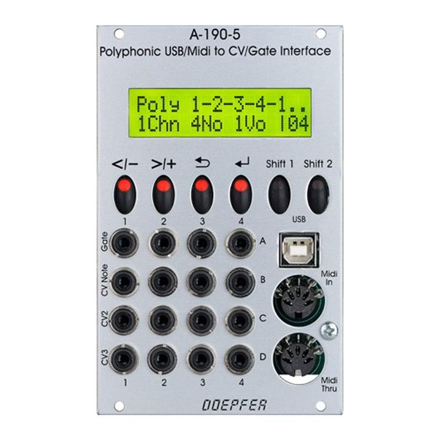 Doepfer | A-190-5 Polyphonic USB/Midi-to-CV/Gate Interface | 新品