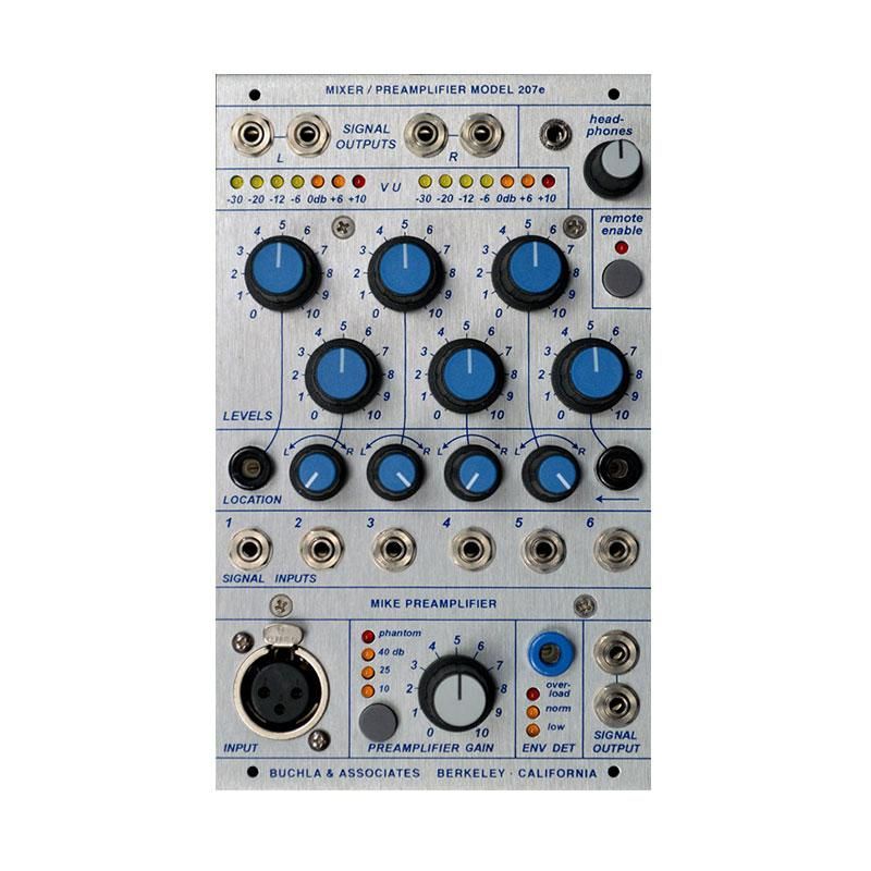 Buchla 207e Mixer / Microphone Preamplifier | Buchla モジュラー