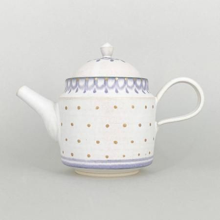 水谷 ちえみ ポット／金彩 マット - shirushi（しるし） - うつわと