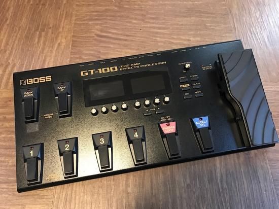 BOSS GT-100 ボスのフラッグシップマルチGTシリーズ！ - ギター買取