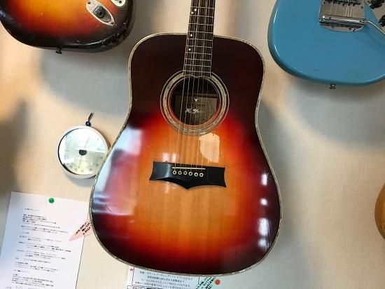 K YAIRI YW-600G 73年製、ヤイリのグラマーモデル！外観は年相応ですが