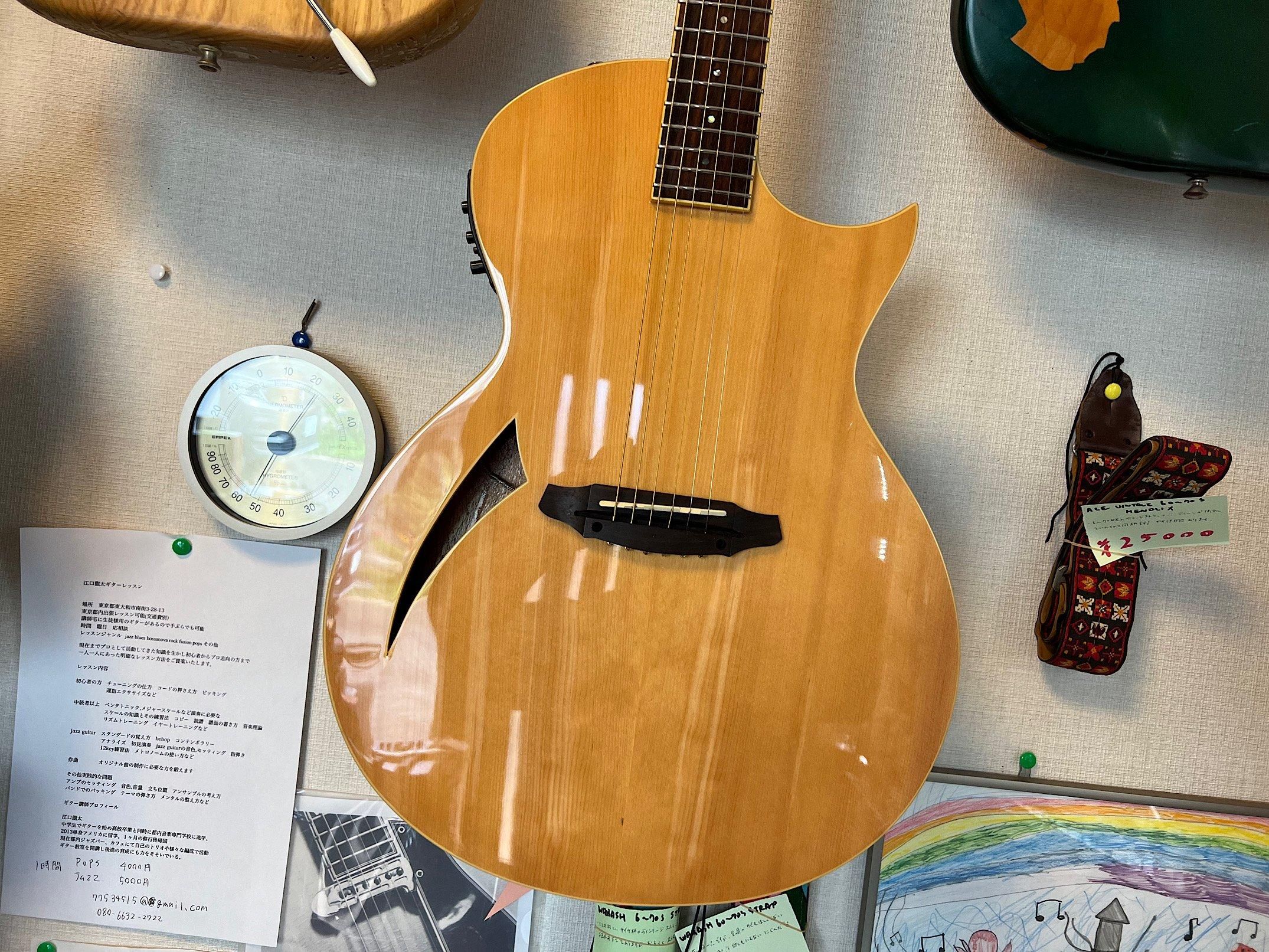 LTD TL-6 ESP/LTDのエレキ感覚で弾けるエレアコです！サイズ感と高い