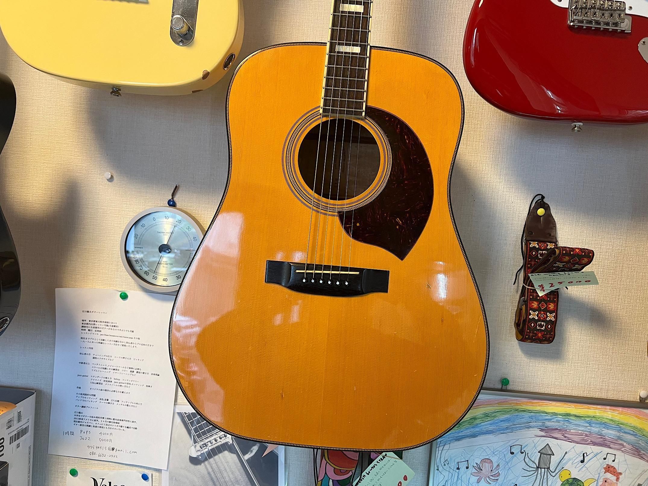 希少【YAMAKI】B-40 アコギ メイプル バッファローヘッド 手渡し可