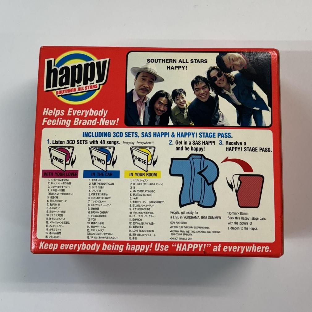 サザンオールスターズ 未開封 CD BOX HAPPY 限定CD3枚組 ボックス
