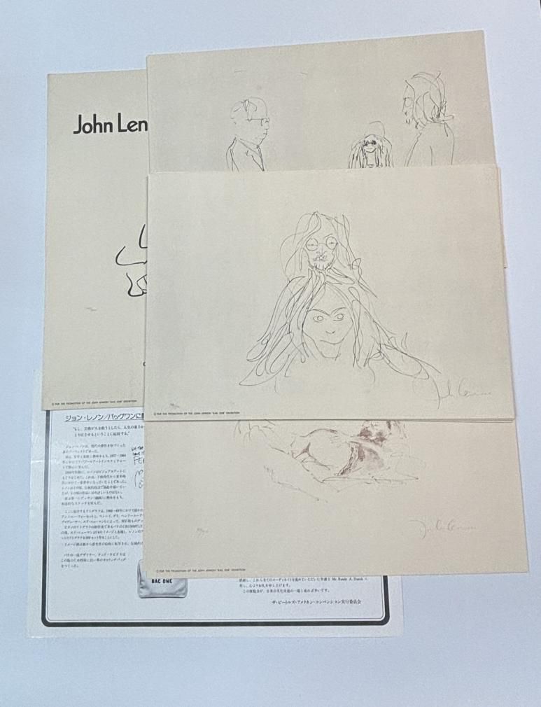 ジョンレノン 写真集 bag one for the promotion the john lennon