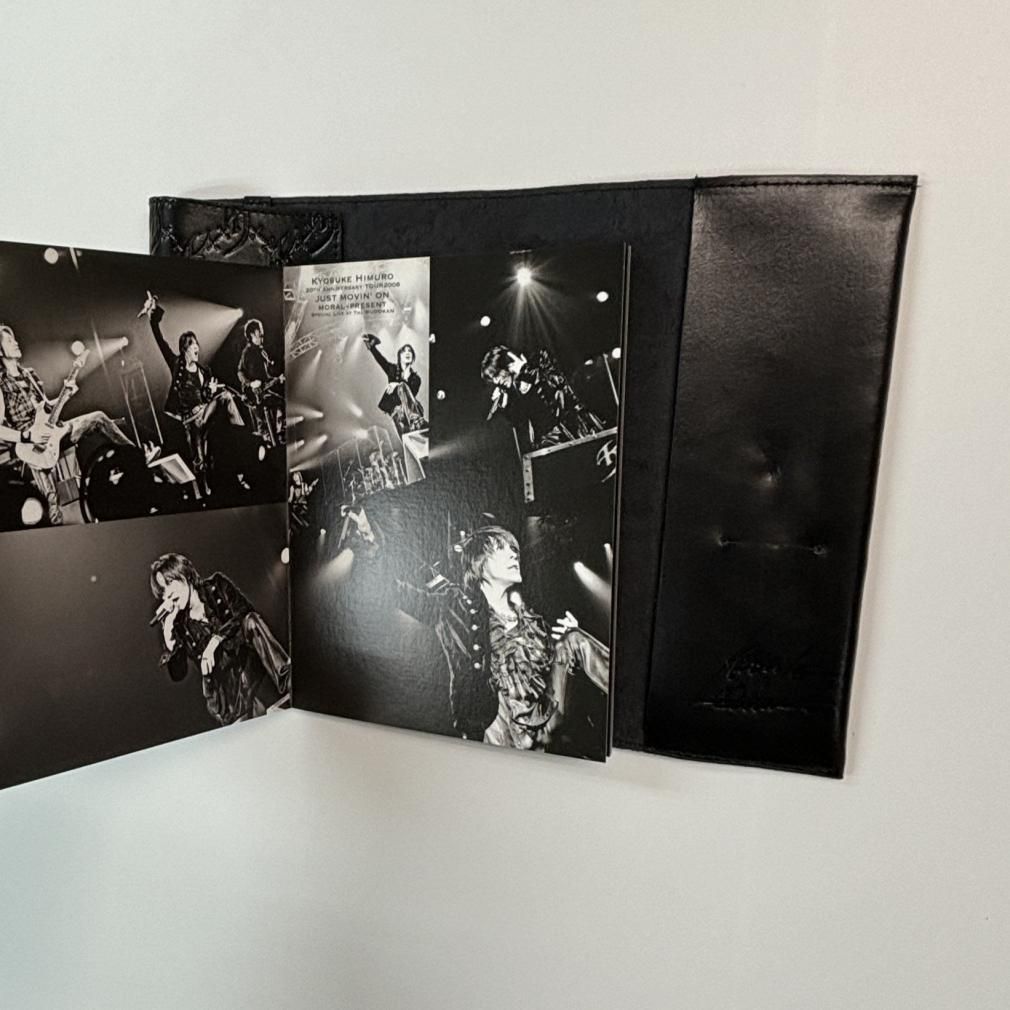 氷室京介 限定版DVD2枚組 JUST MOVIN'ON AT 武道館 BOX仕様