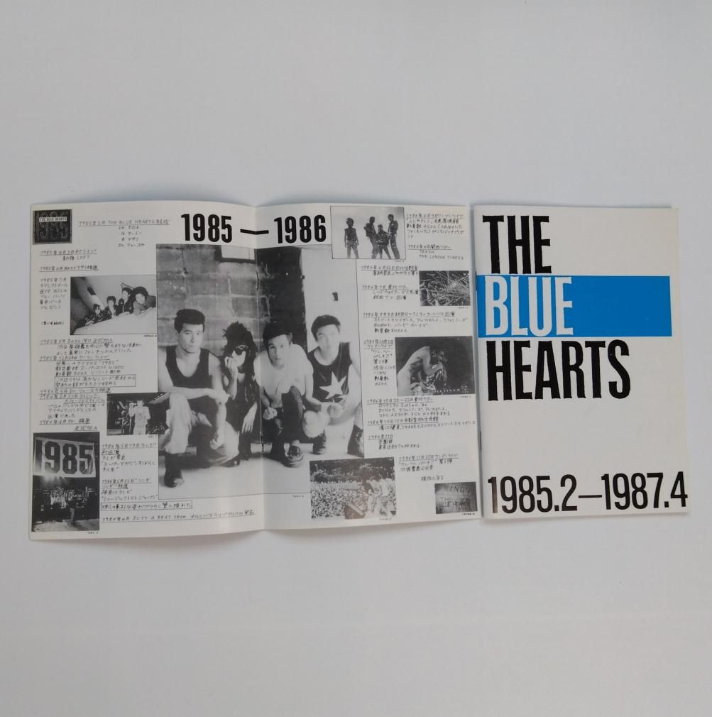 THE BLUE HEARTS BOX ドキュメント写真集（1985-1987）カセットテープ