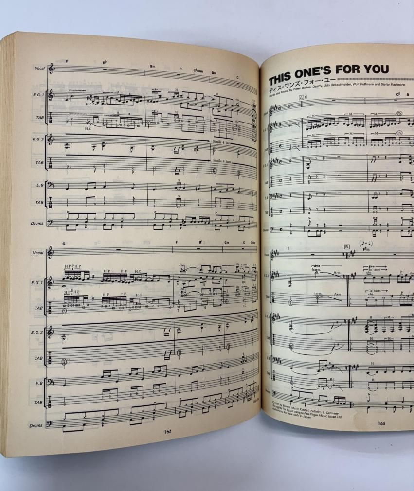 アクセプト バンドスコア ACCEPT Objection Overruled オブジェ