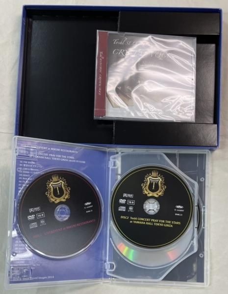 TOSHI 龍玄とし TOSHI LIVE CRYSTAL ROCK 2014 限定DVD4枚+CD、BOX