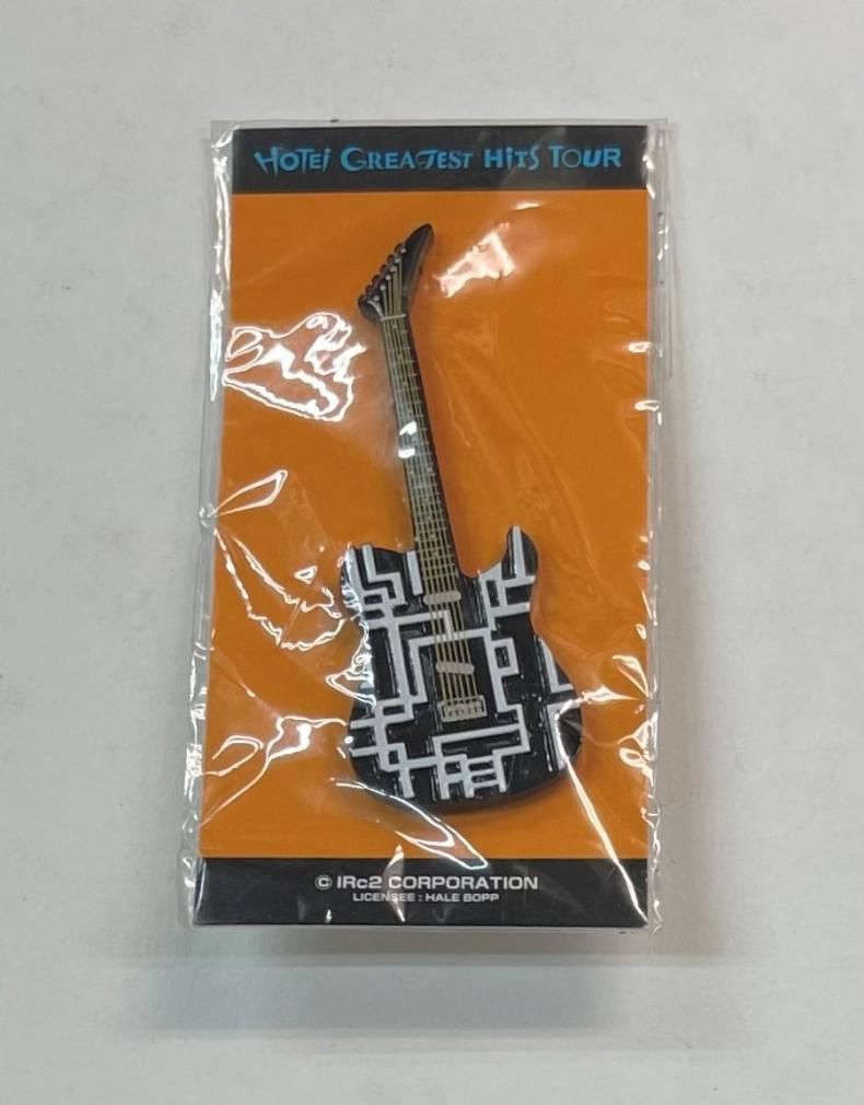 布袋寅泰 ギターピンバッジ テレキャスター・ギタリズム柄 HOTEI