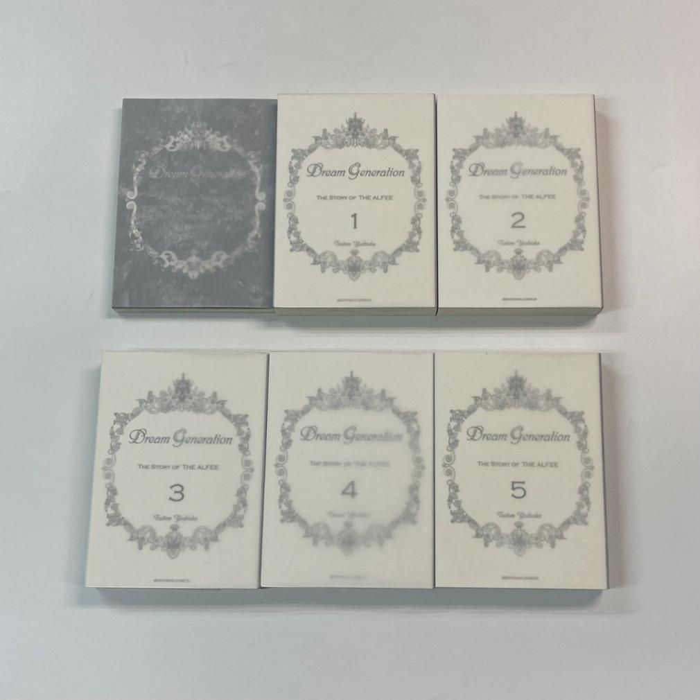 ALFEE 漫画 ドリームジェネレーション ジ・アルフィー物語 Complete