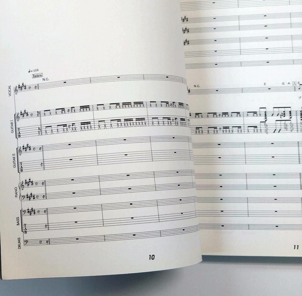 ブランキージェットシティ バンドスコア BLANKEY JET CITY LOVE FLASH