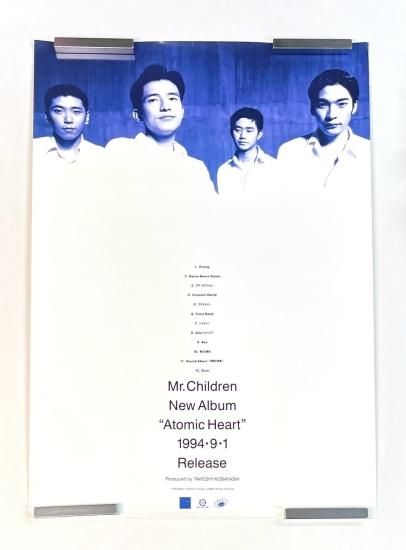 Mr.Children 告知ポスター Atomic Heart B2サイズ ミスターチルドレン