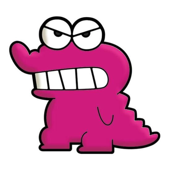 ワニ山さん】クレヨンしんちゃん ぷっくりラバーマグネット - トレカ