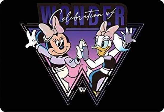 ミニー＆デイジー (R レア)】 ディズニー100 ワンダーカード