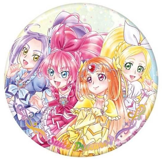 スイートプリキュア♪】プリキュアオールスターズ BIG缶バッジBiscuit