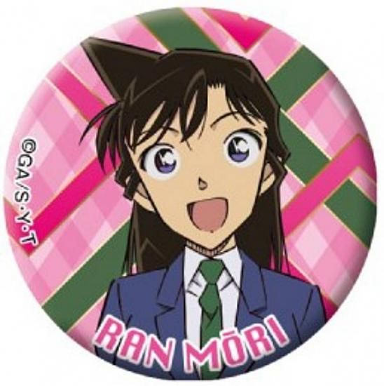 毛利蘭】名探偵コナン プロフィール缶バッジ - トレカ&ホビーの通販