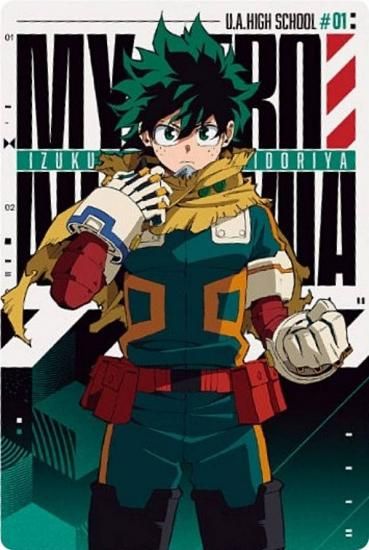 3-01 緑谷出久 (キャラクターカード N）】TVアニメ『僕のヒーロー