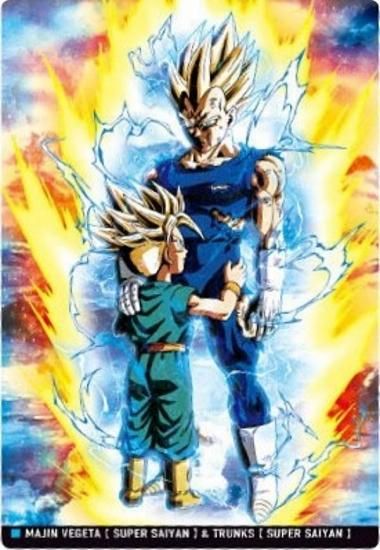 6-21 超サイヤ人 魔人ベジータ＆超サイヤ人 トランクス (R レア