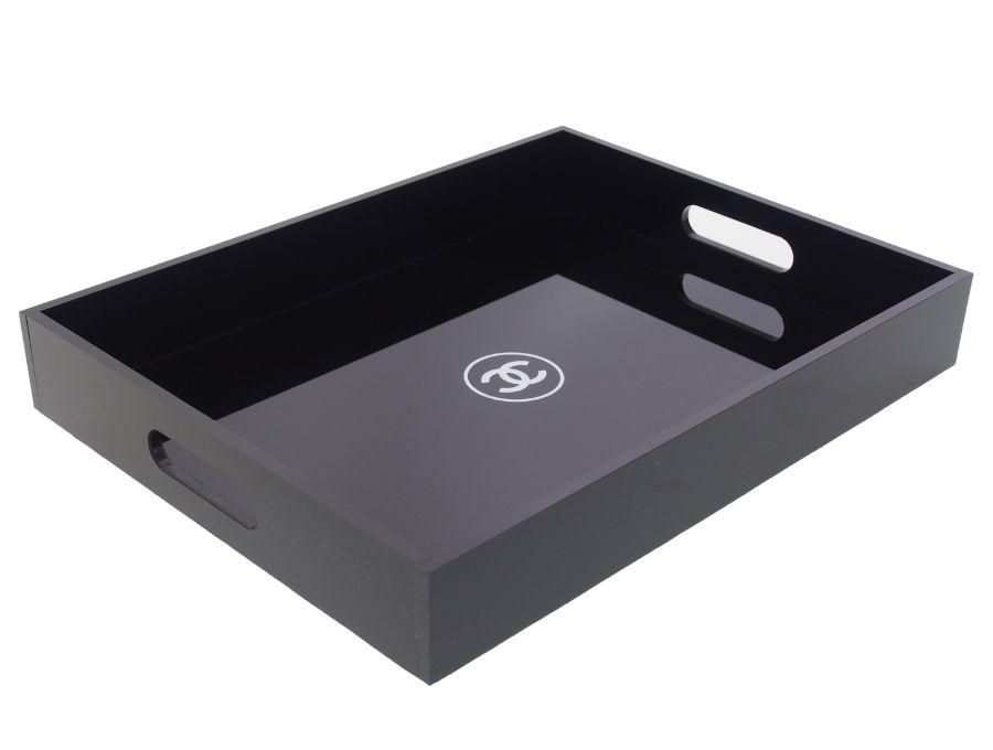 Used 展示品】 シャネル CHANEL ノベルティ アクリルトレー お盆