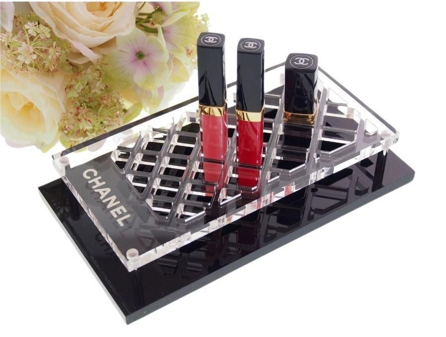 シャネル ノベルティ コスメスタンド アクリルケース 32マス 収納