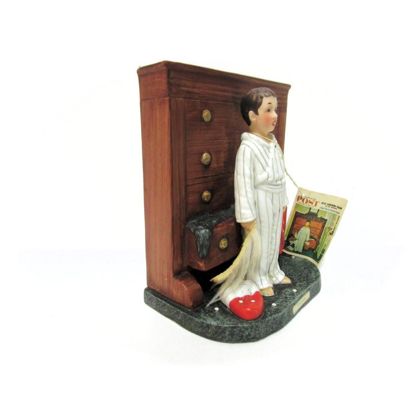 ノーマン・ロックウェル Discovery サンタの衣装を見つけて驚く男の子