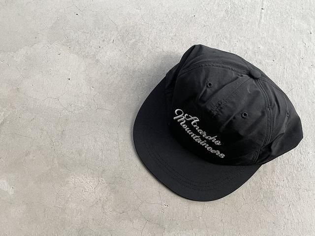 MOUNTAIN RESEARCH マウンテンリサーチ / A.M. Cap black × cursive - SALT