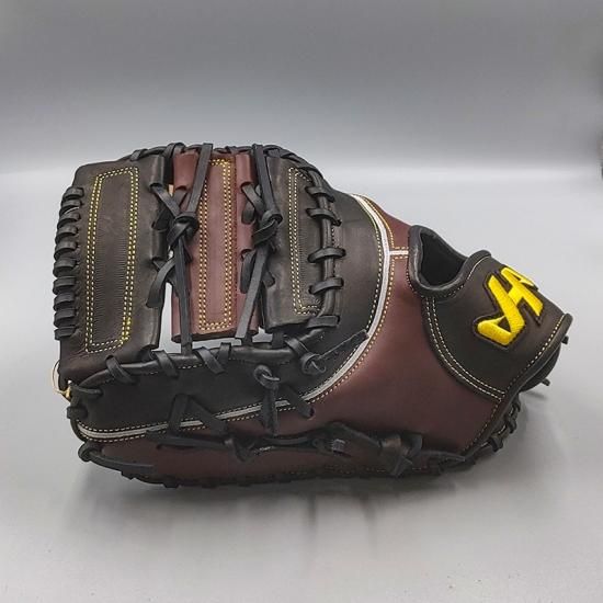 新品】 ハタケヤマ 軟式用 ファーストミット 型付け無料付き