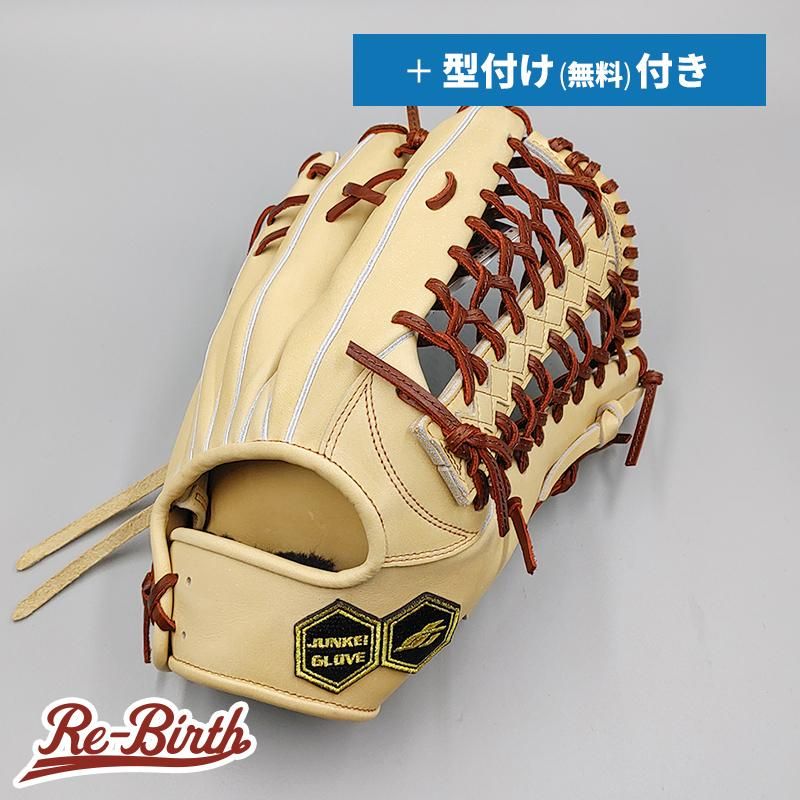 新品 (高校野球対応)】 ジュンケイ 硬式グローブ / 外野手用 無料