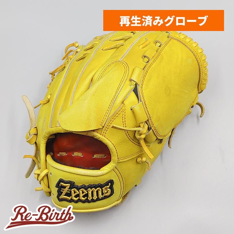 クリーニング済み (高校野球対応)】 ジームス 硬式グローブ / 投手用