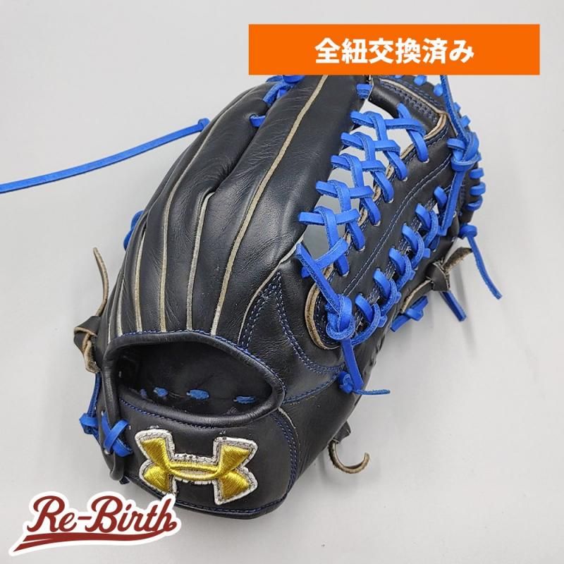 全紐交換済み】 アンダーアーマー 軟式グローブ / 外野手用 型付け済み