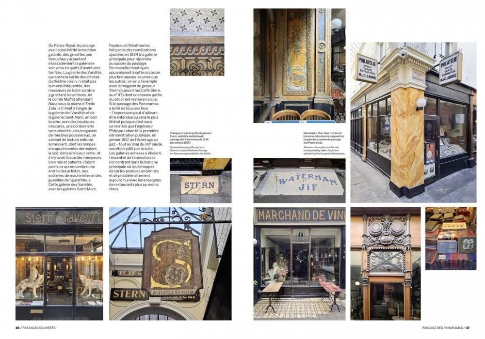 Paris L'invention des passages couverts