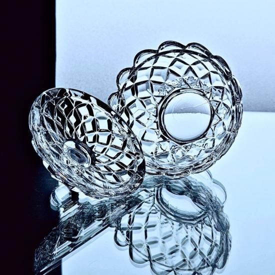 M*u様 Baccarat オールドバカラ シュガー ボンボニエール キャンディ M