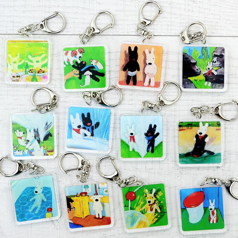 公式ショップ限定】☆特典ステッカー付き☆人気場面キーホルダー