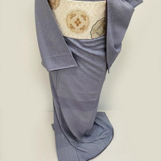 小紋 山下晴三 伝統工芸士 吹き寄せ裂取 江戸小紋 順礼装 フォーマル