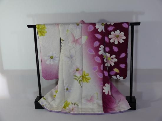 ミニチュア着物型紙と説明書