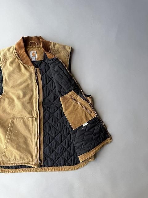 Carhartt】 Duck Vest カーハート ダックベスト ベージュ ダック