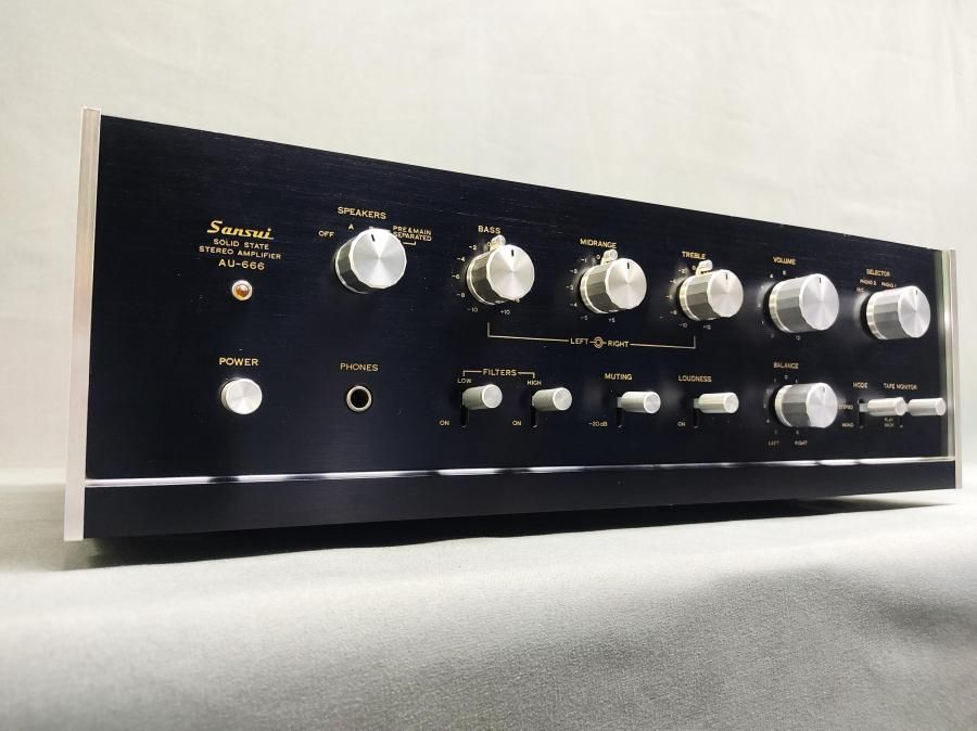 SANSUI AU-666 - クラフテッド・オーディオ[Crafted Audio