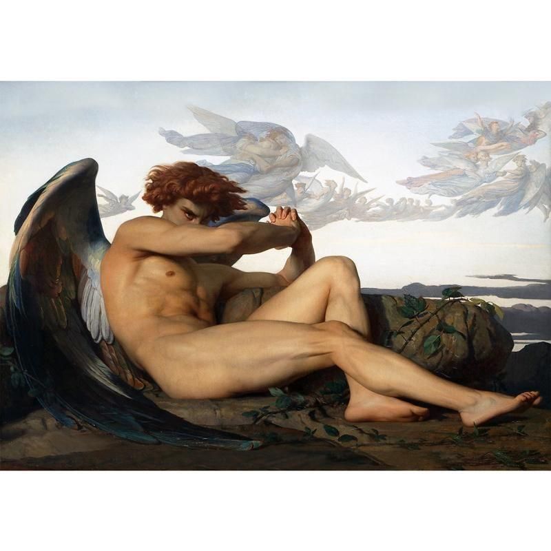 堕天使 | アレクサンドル・カバネルの名作 - ROSSO GRAFICO