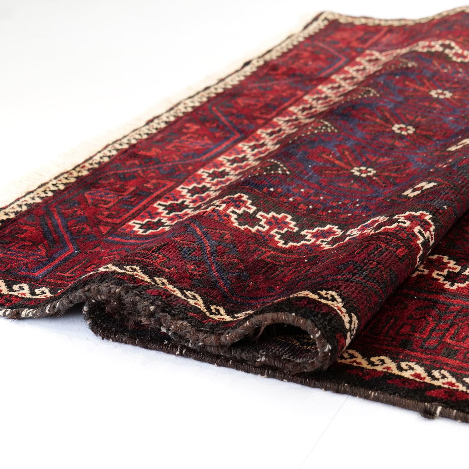 バルーチセミアンティークラグ | 1970年代の魅力 - ヴィンテージラグ