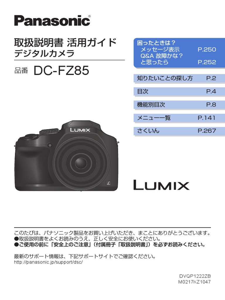 DC fz85 Guide 1 PDF | PDF