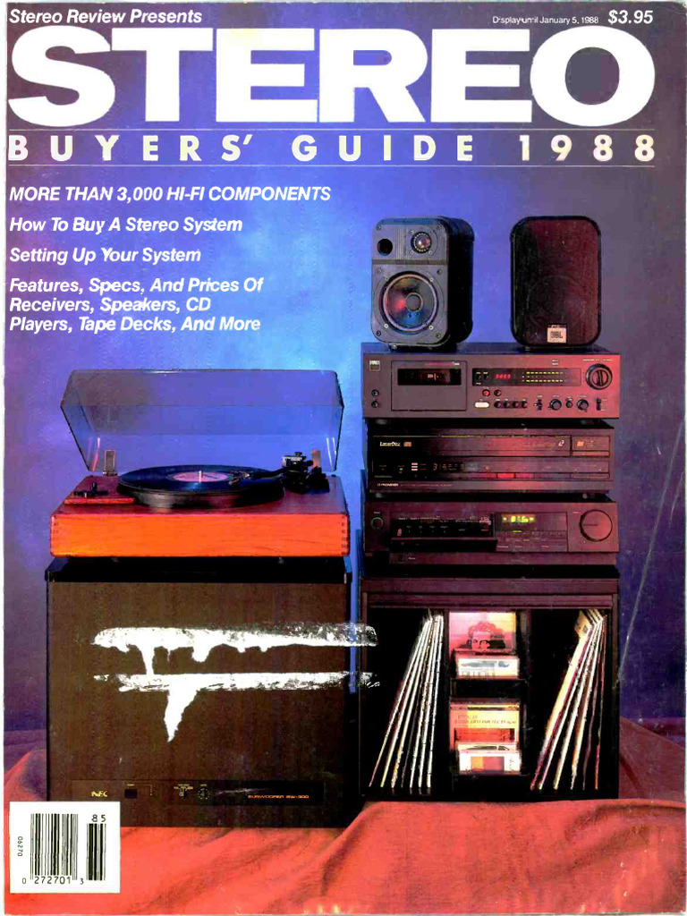 Stereo Directory 1988 | PDF | Loudspeaker | Phonograph