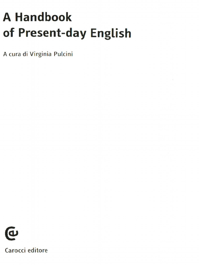 洋書 A HANDBOOK OF PRESENT-DAY ENGLISH A HANDBOOK OF PRESENT-DAY